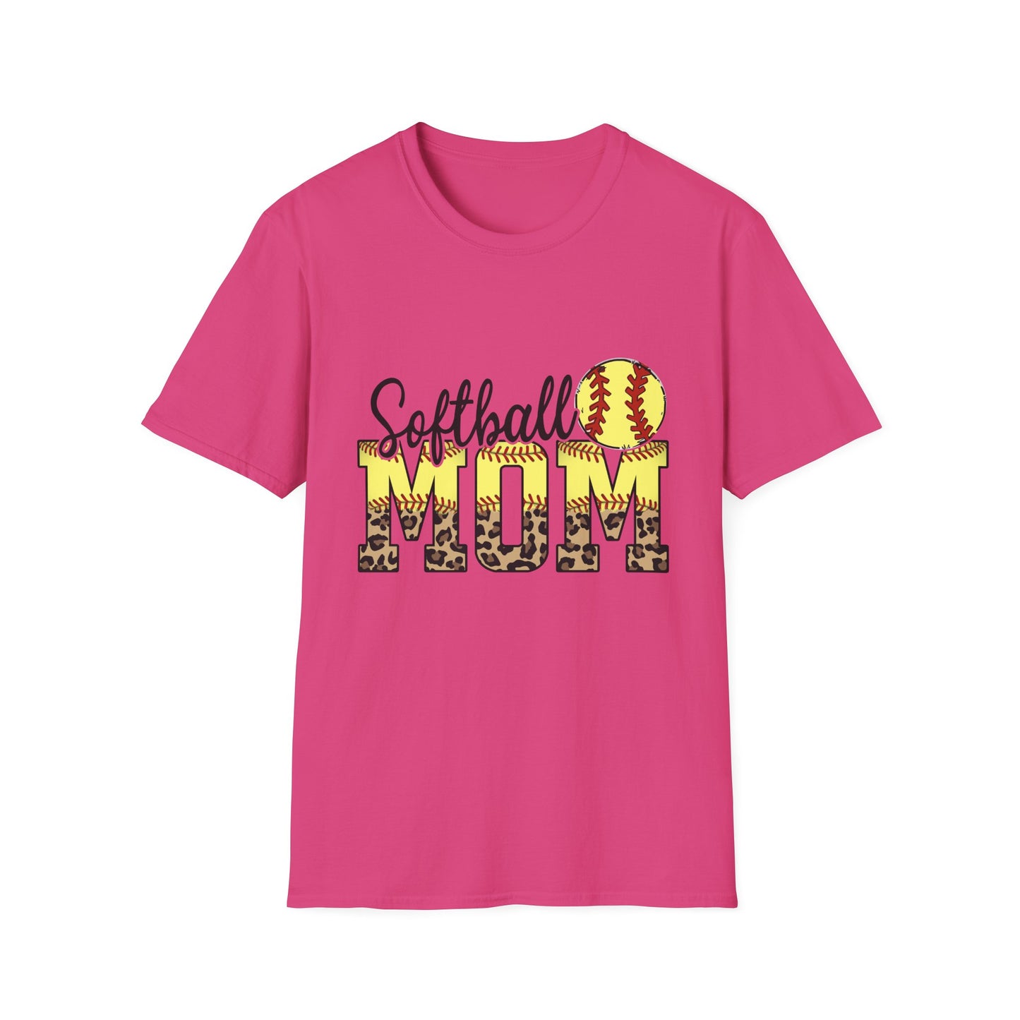 Softball Mom Leopard Print
