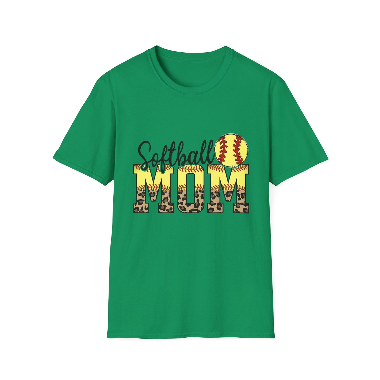 Softball Mom Leopard Print