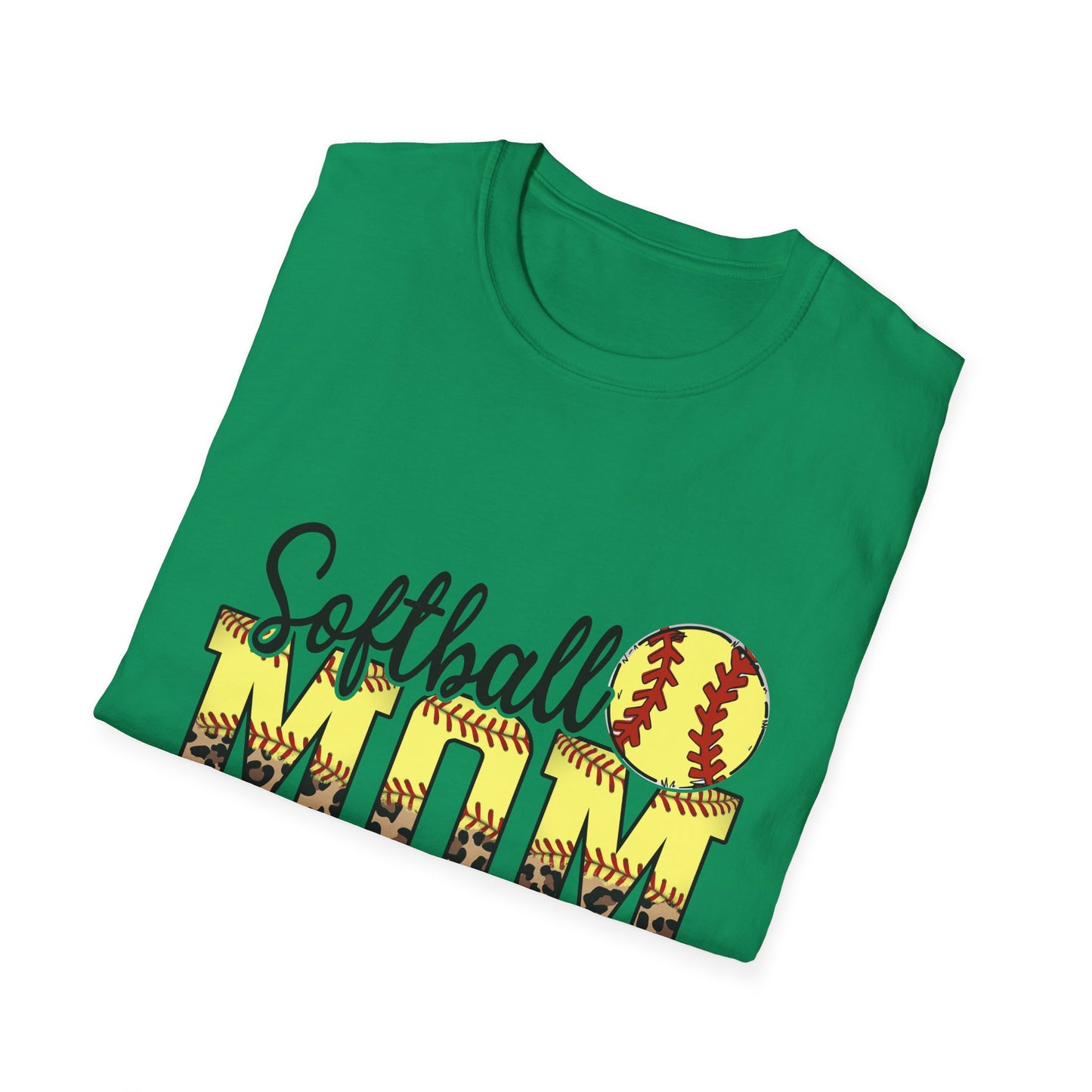 Softball Mom Leopard Print