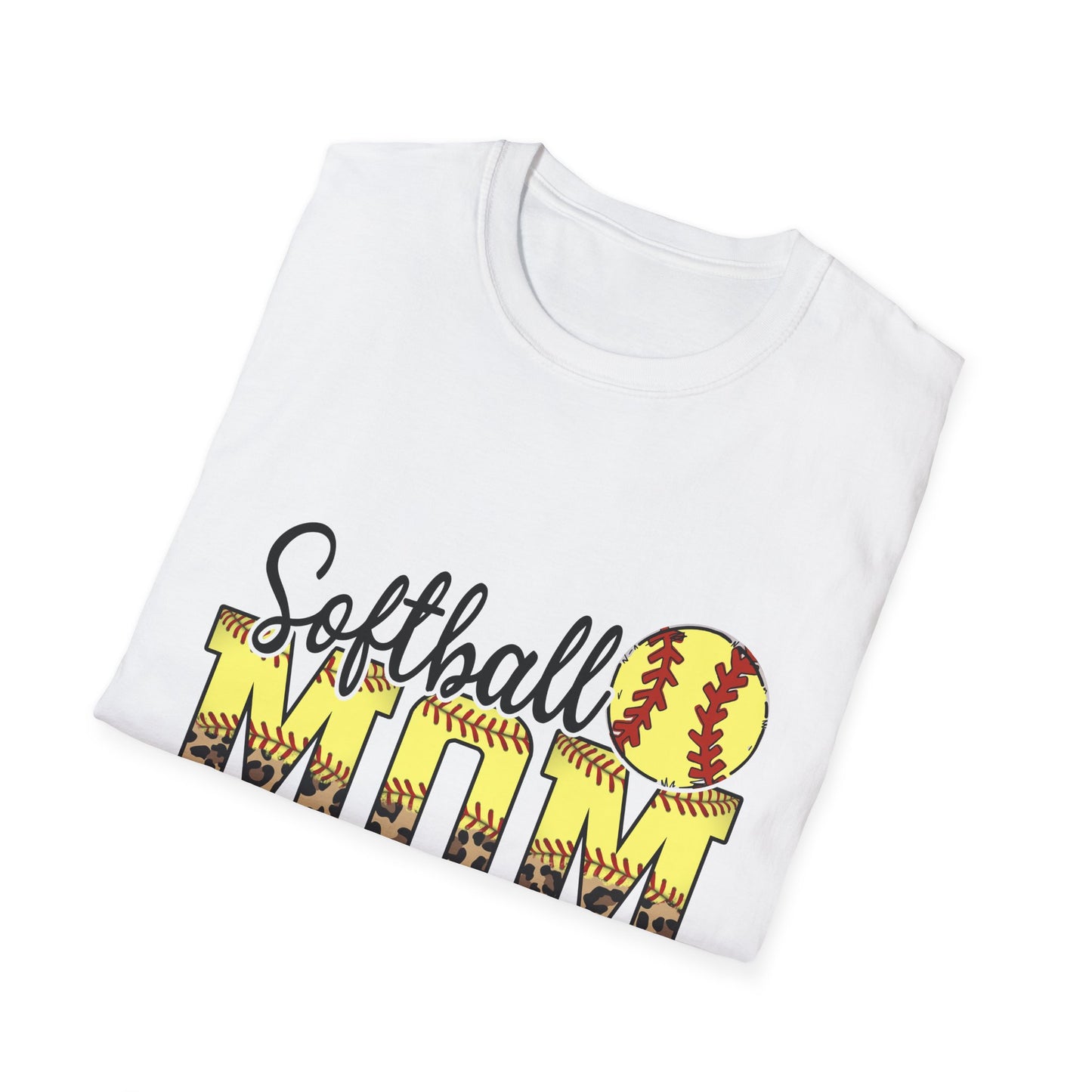 Softball Mom Leopard Print