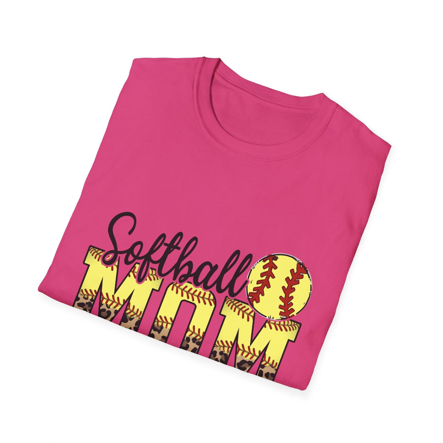 Softball Mom Leopard Print