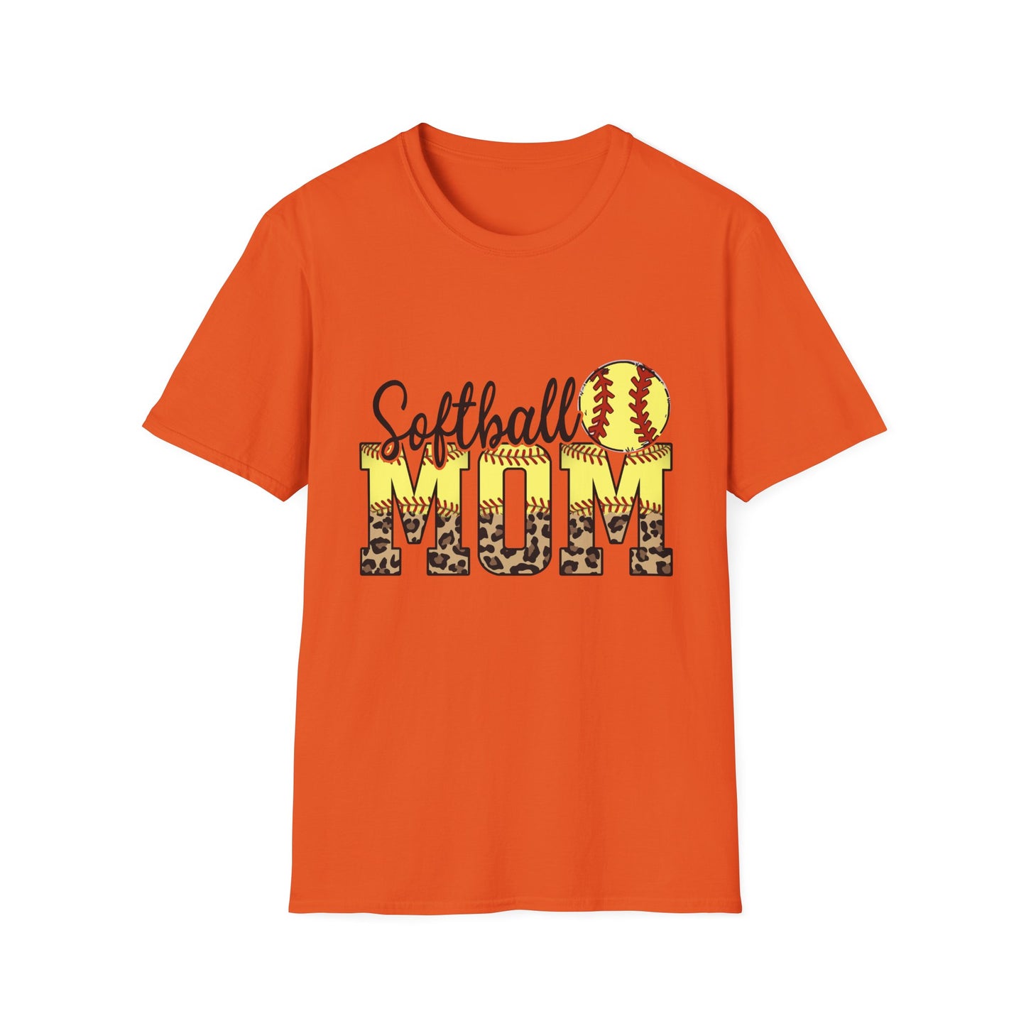 Softball Mom Leopard Print