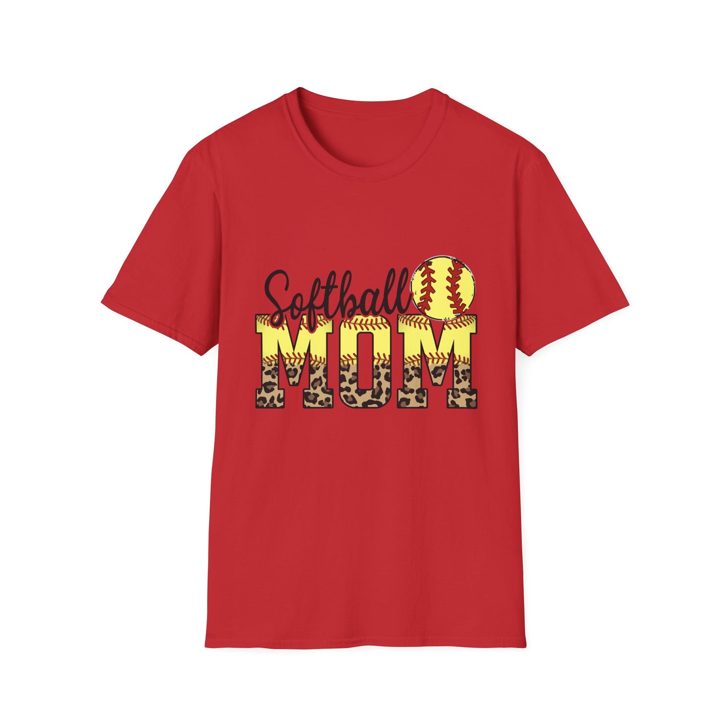 Softball Mom Leopard Print