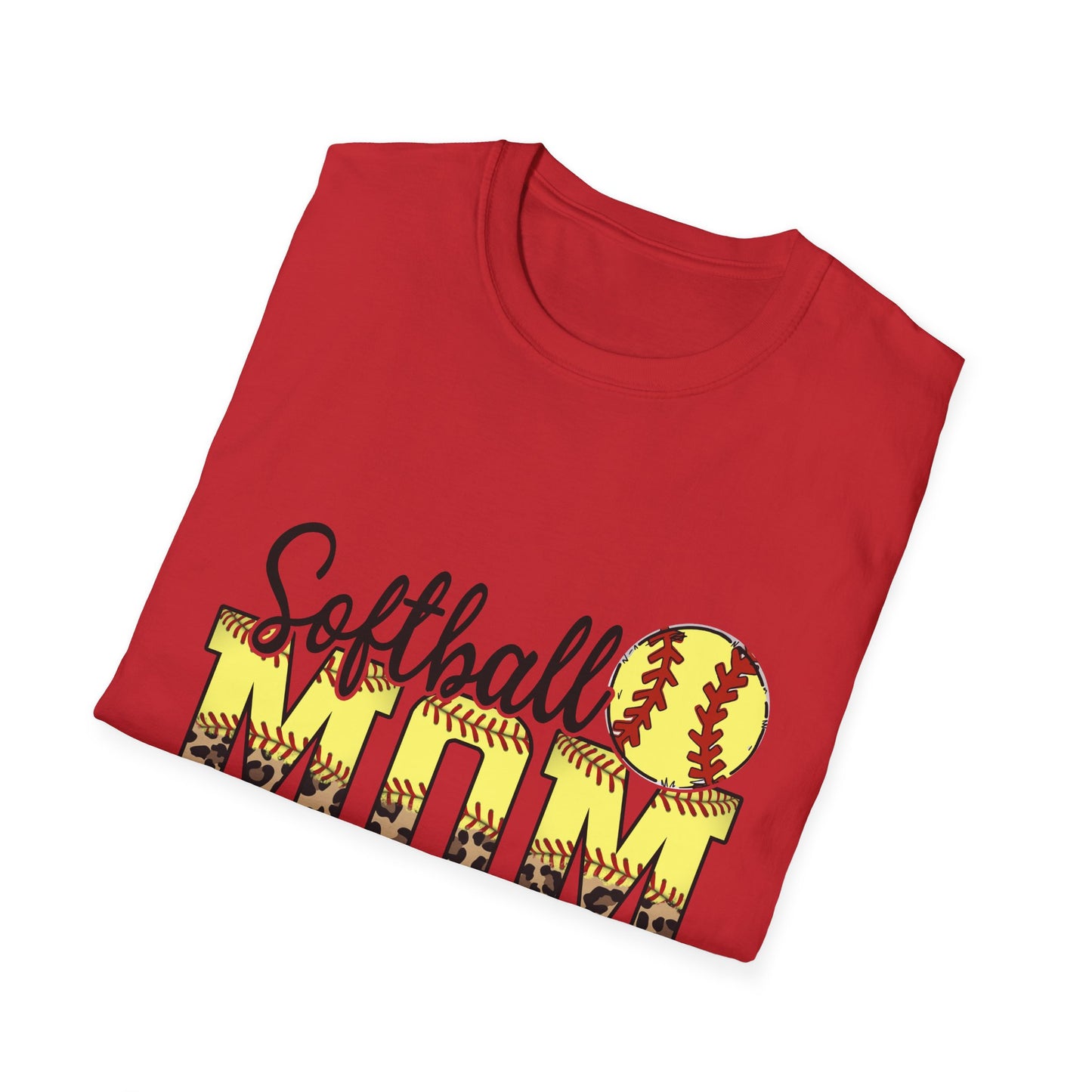 Softball Mom Leopard Print