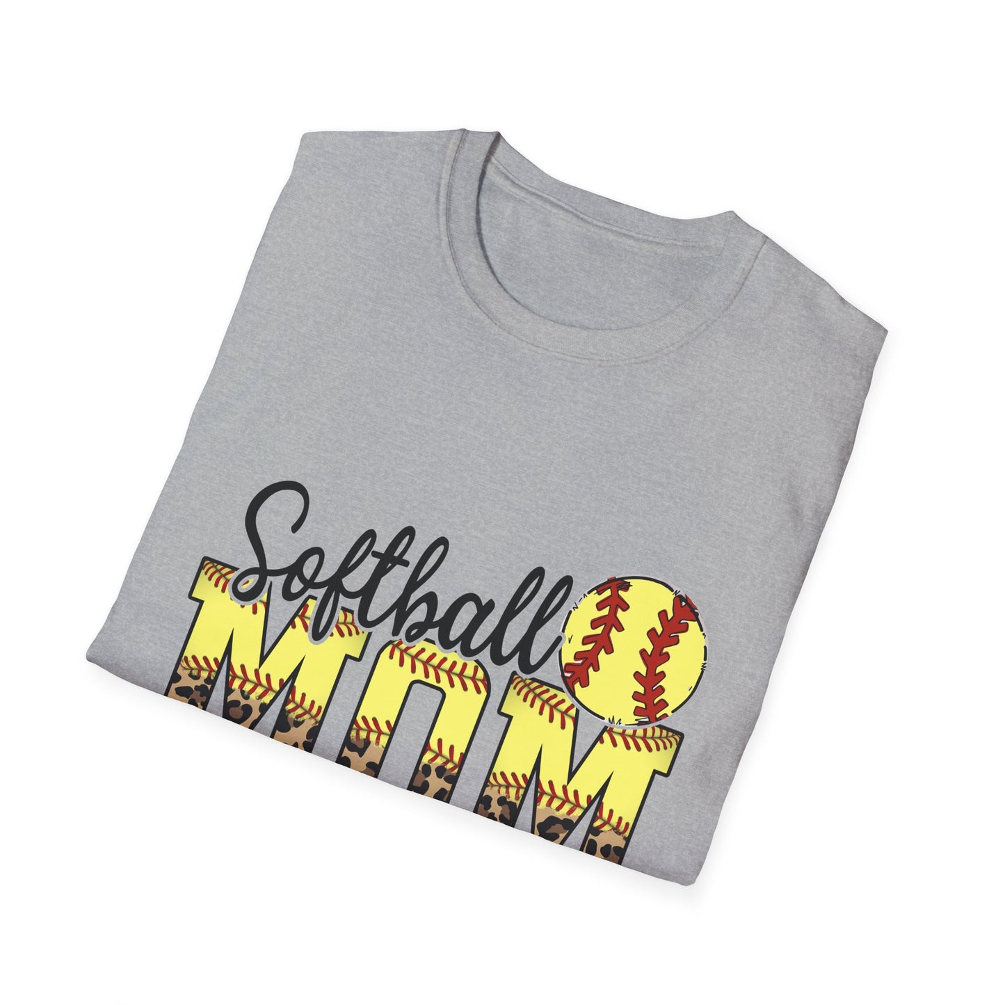 Softball Mom Leopard Print
