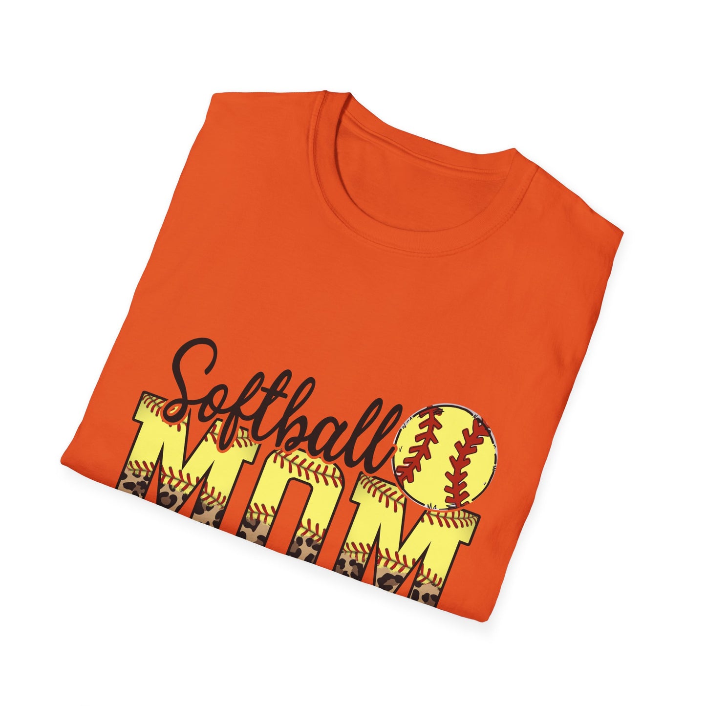 Softball Mom Leopard Print
