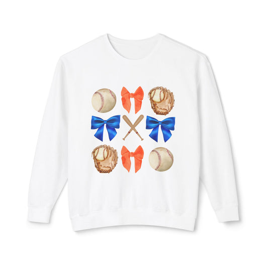 Orange and Blue Bows