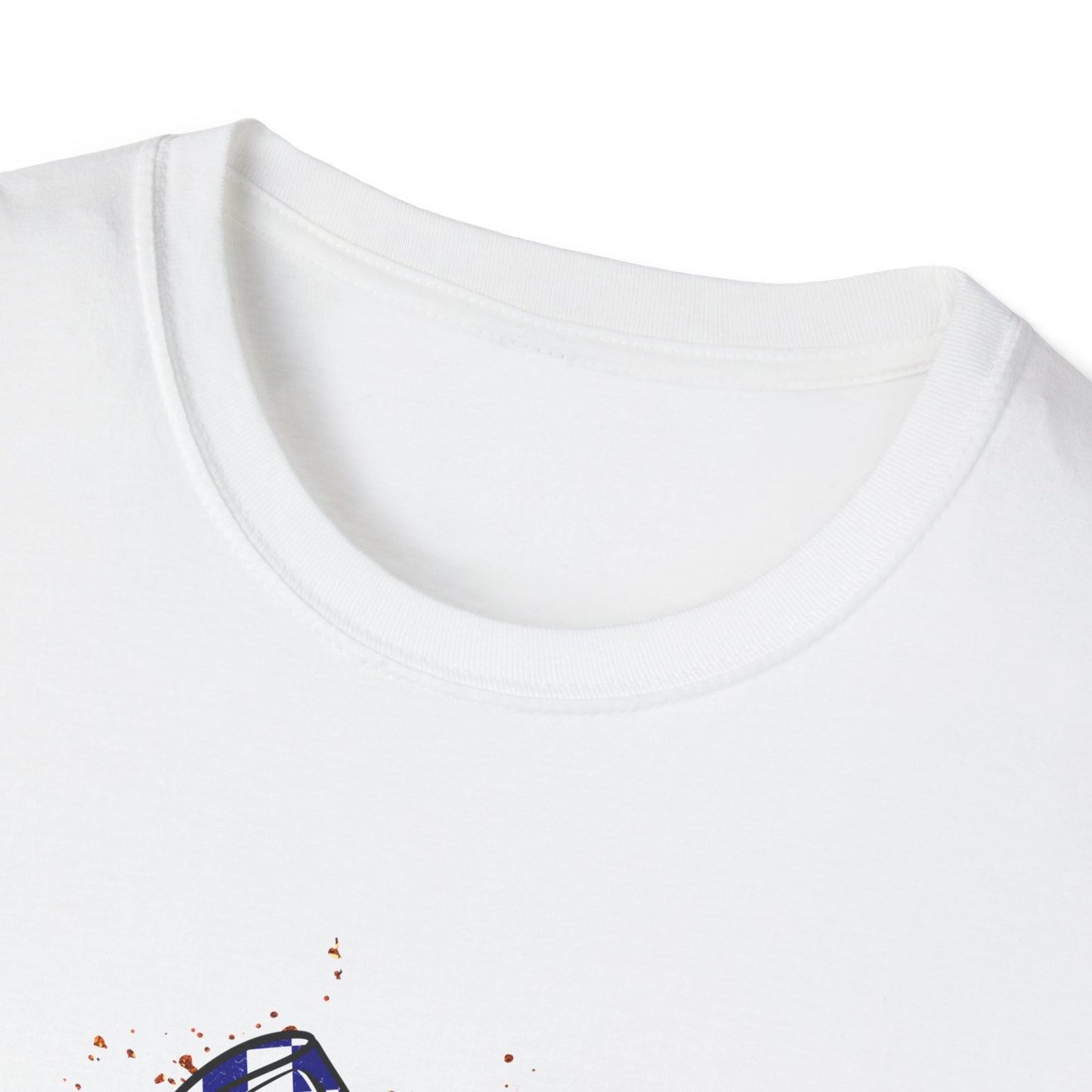 Orange and Blue Baseball with Bow