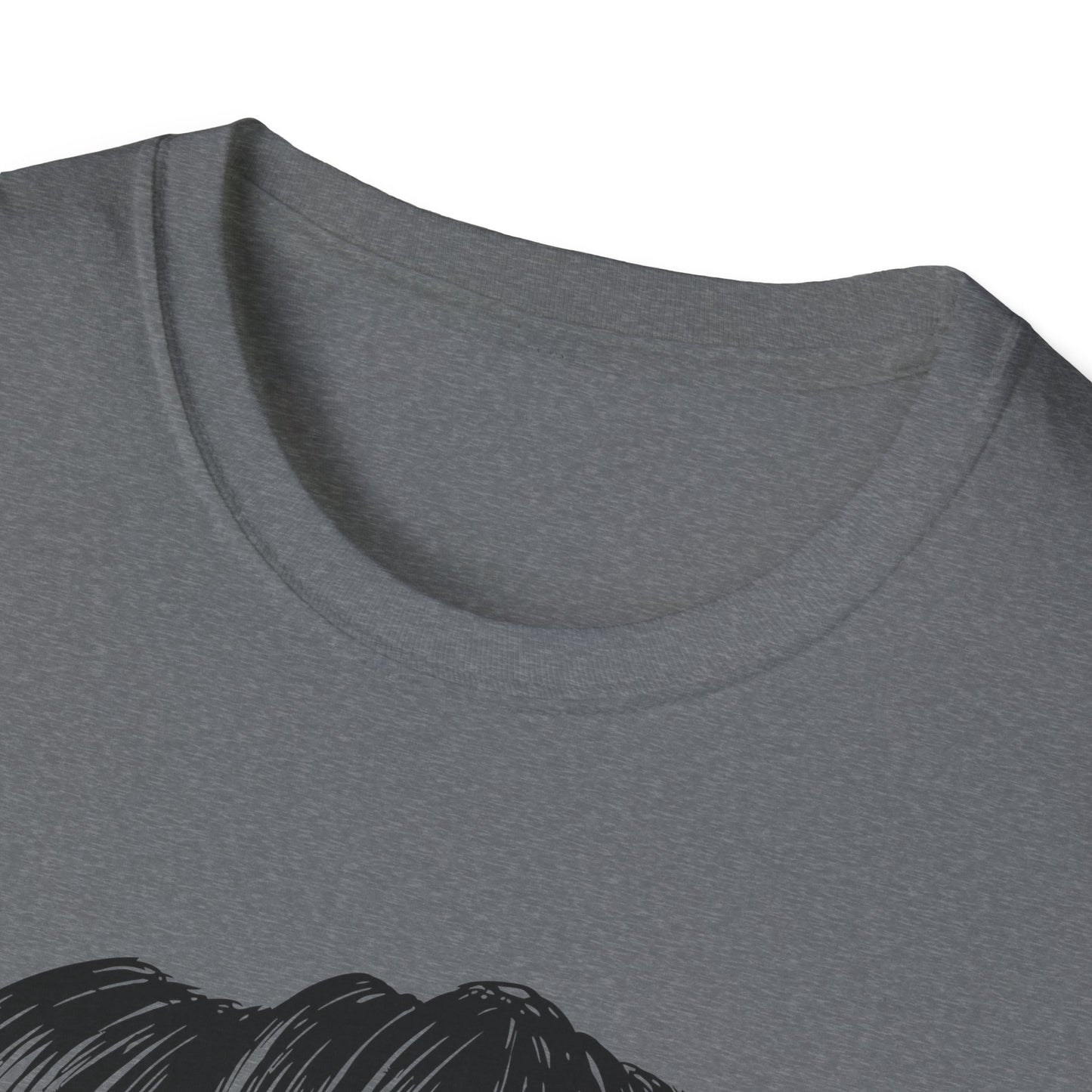 Messy Bun Orange and Blue Panther